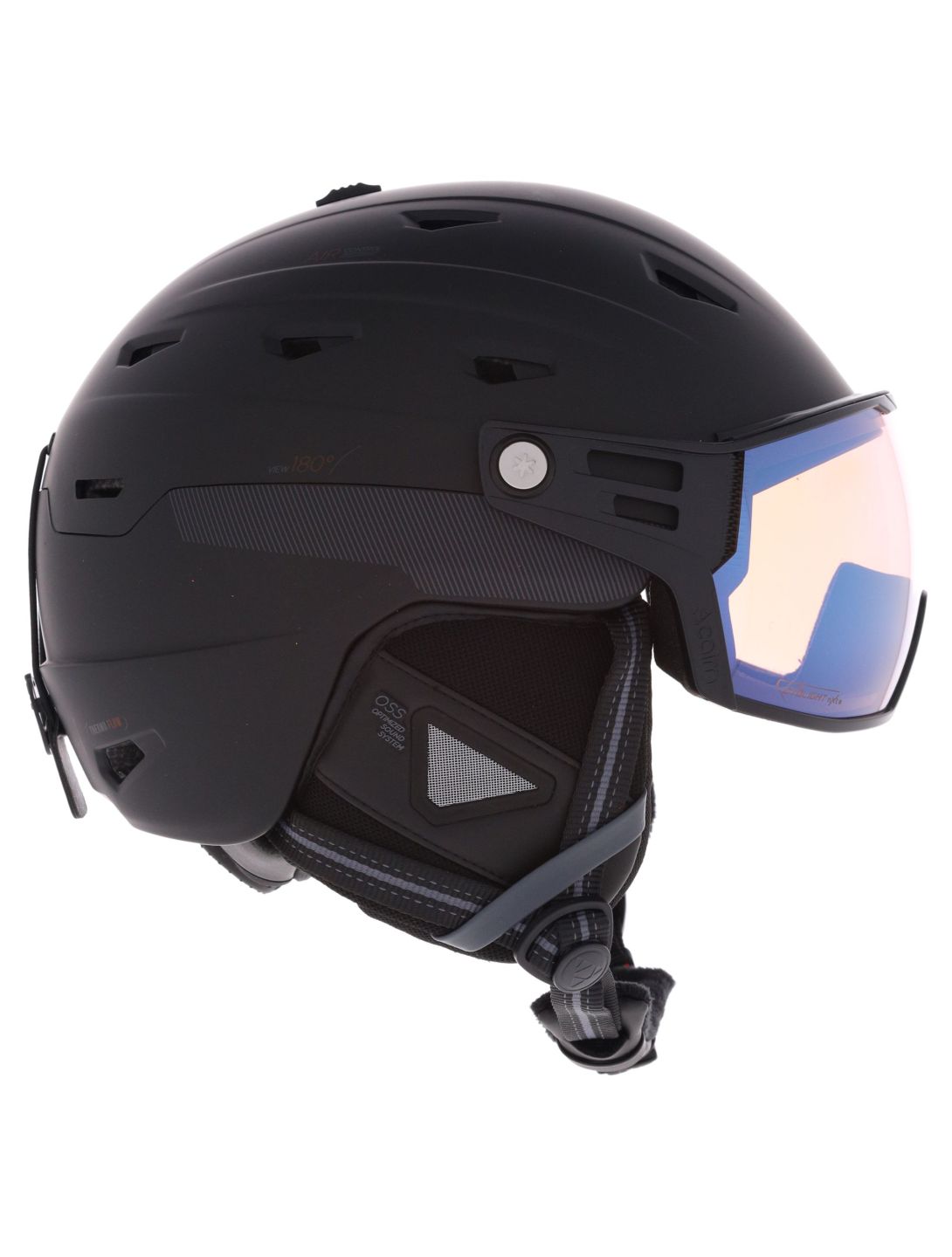 Cairn, Maverick Visor Evolight Nxt ski helmet with visor unisex Black black 