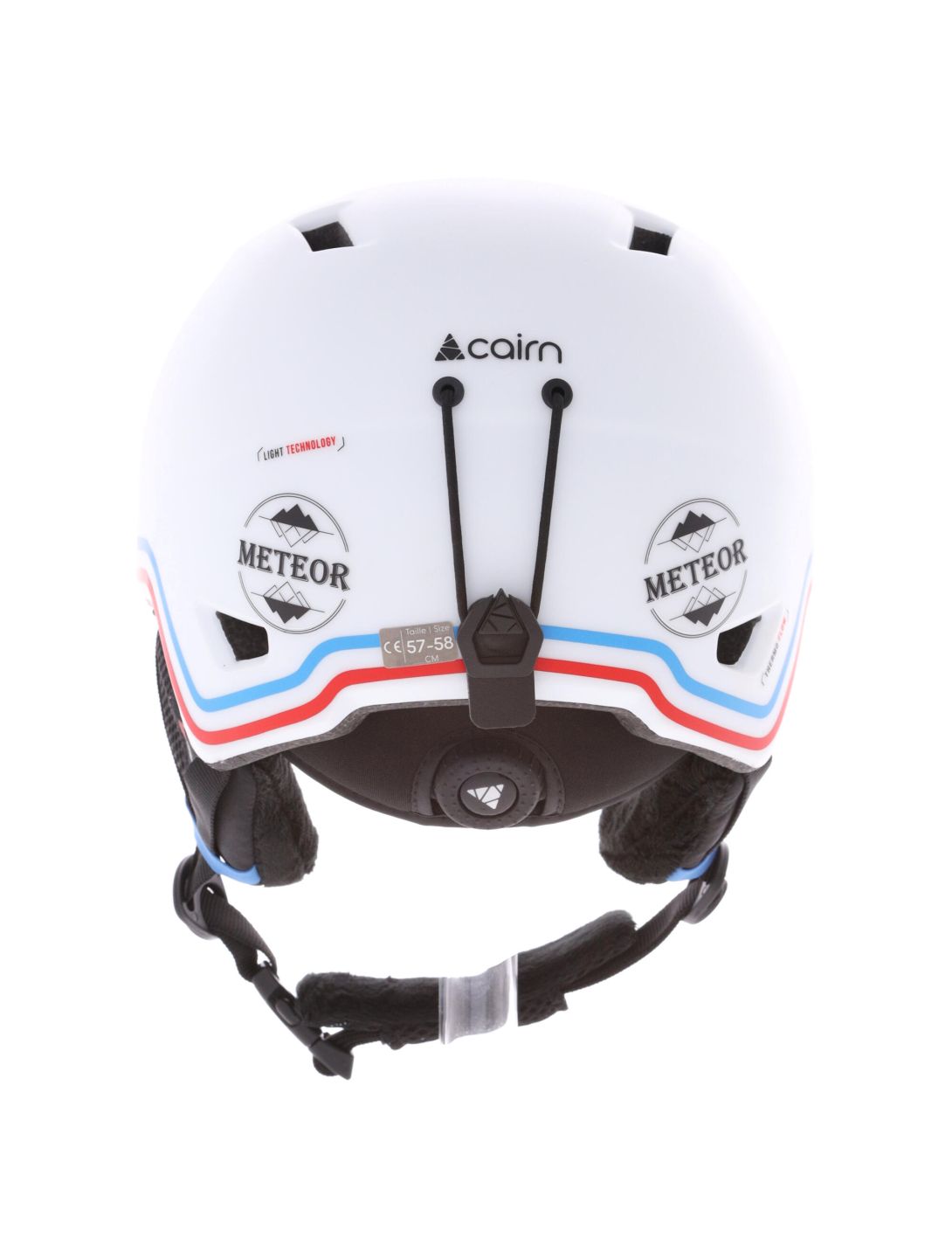 Cairn, Meteor ski helmet unisex White Hipster white 