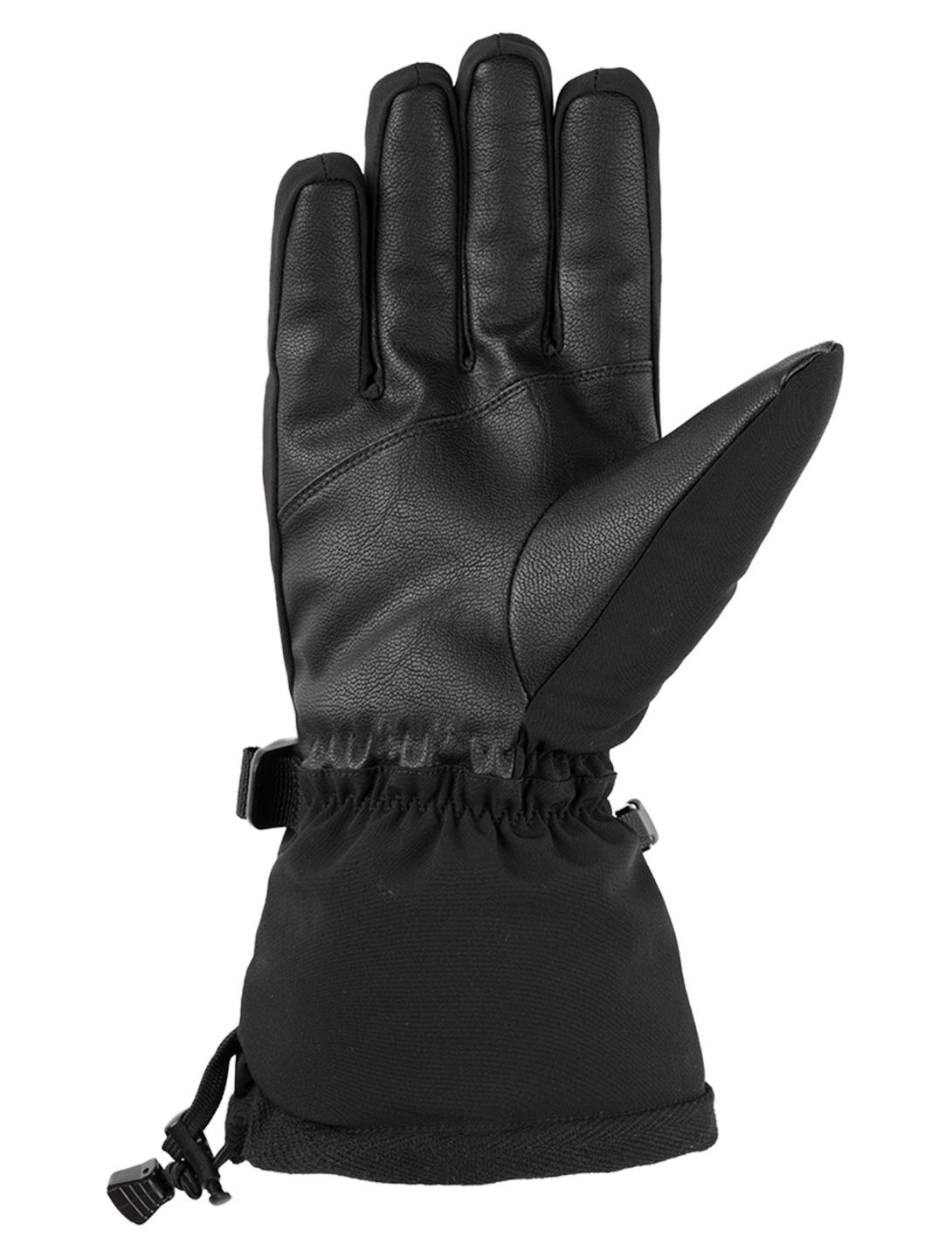 Cairn, Olympus M C-Tex ski gloves men Full Black Fire black 