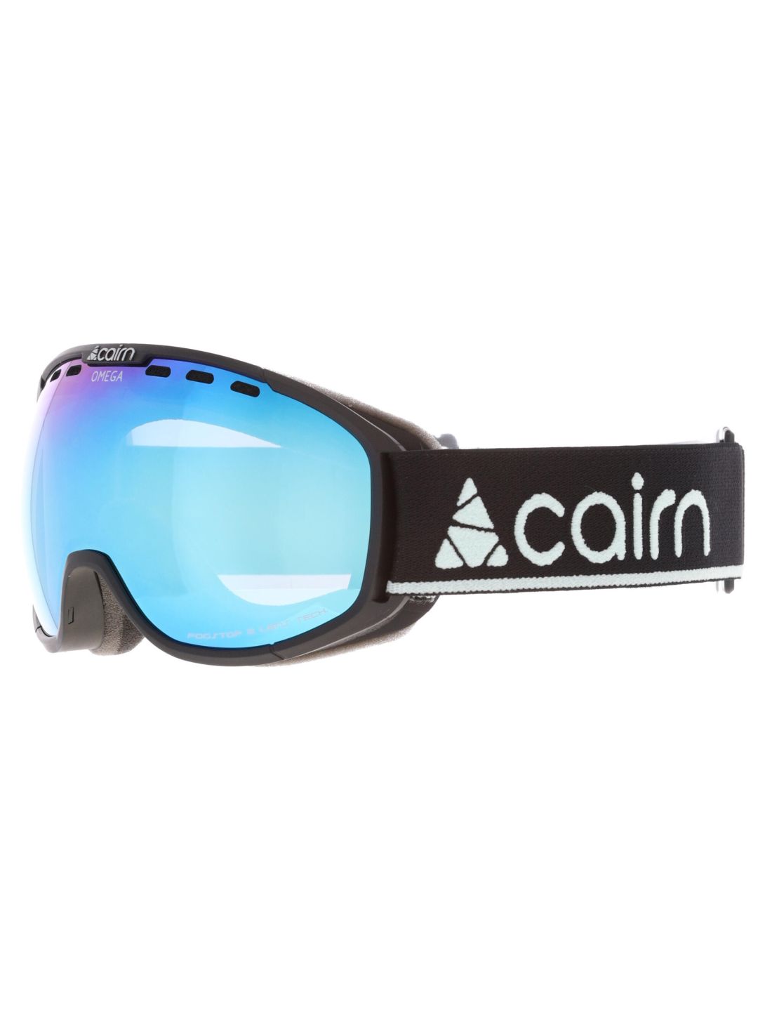 Cairn, Omega goggles unisex Mat Black Ice Blue black, blue 