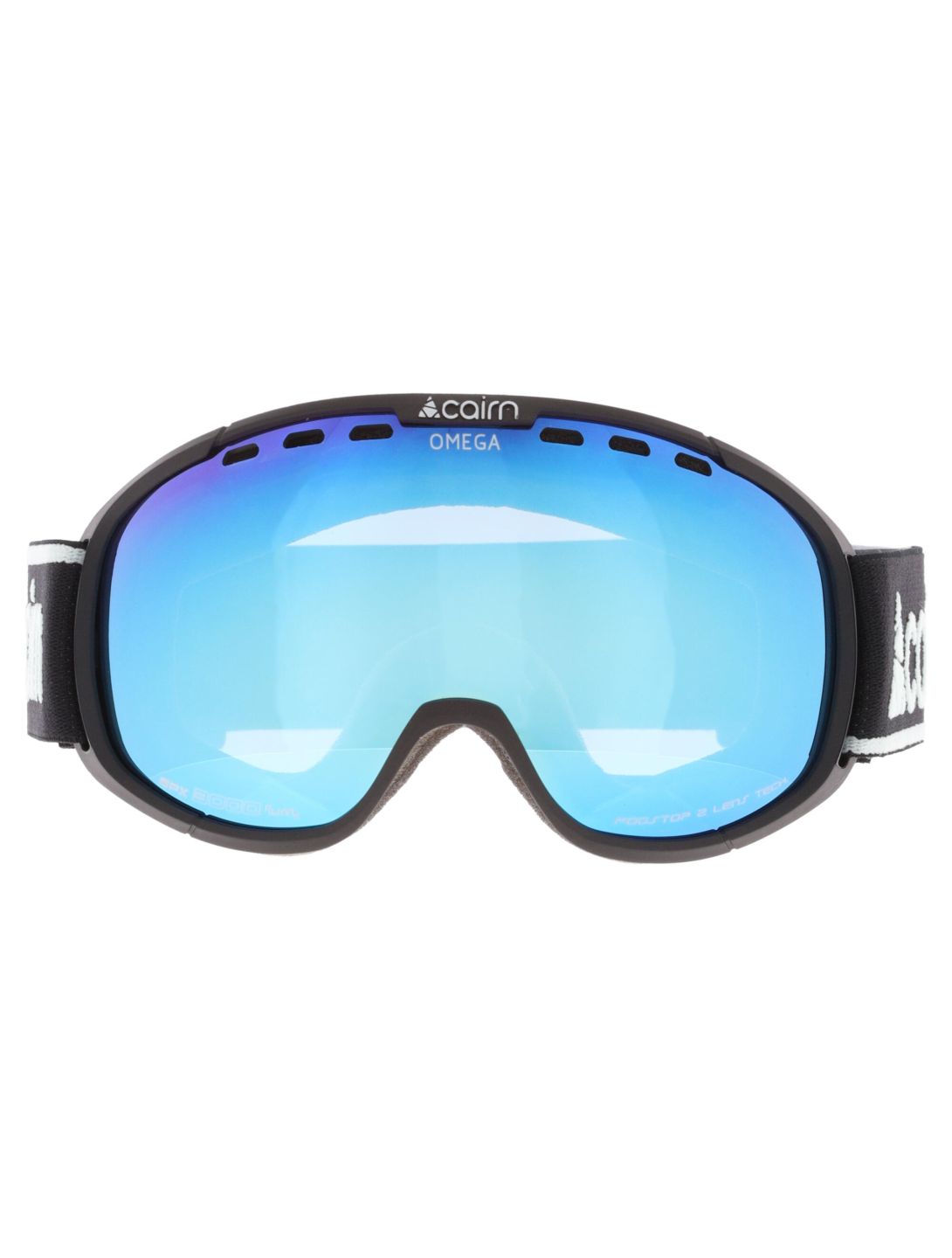 Cairn, Omega goggles unisex Mat Black Ice Blue black, blue 