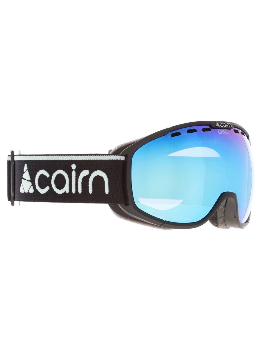 Cairn, Omega goggles unisex Mat Black Ice Blue black, blue 