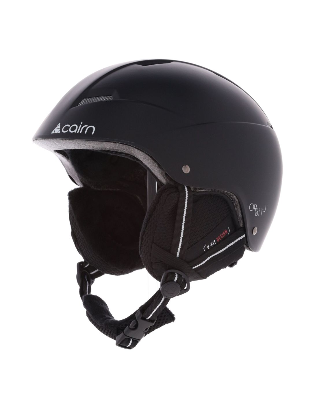 Cairn, Orbit J ski helmet kids Mat Black black 