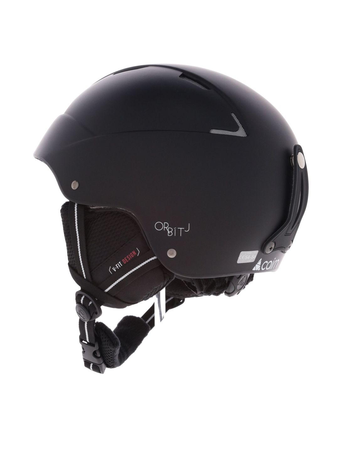 Cairn, Orbit J ski helmet kids Mat Black black 