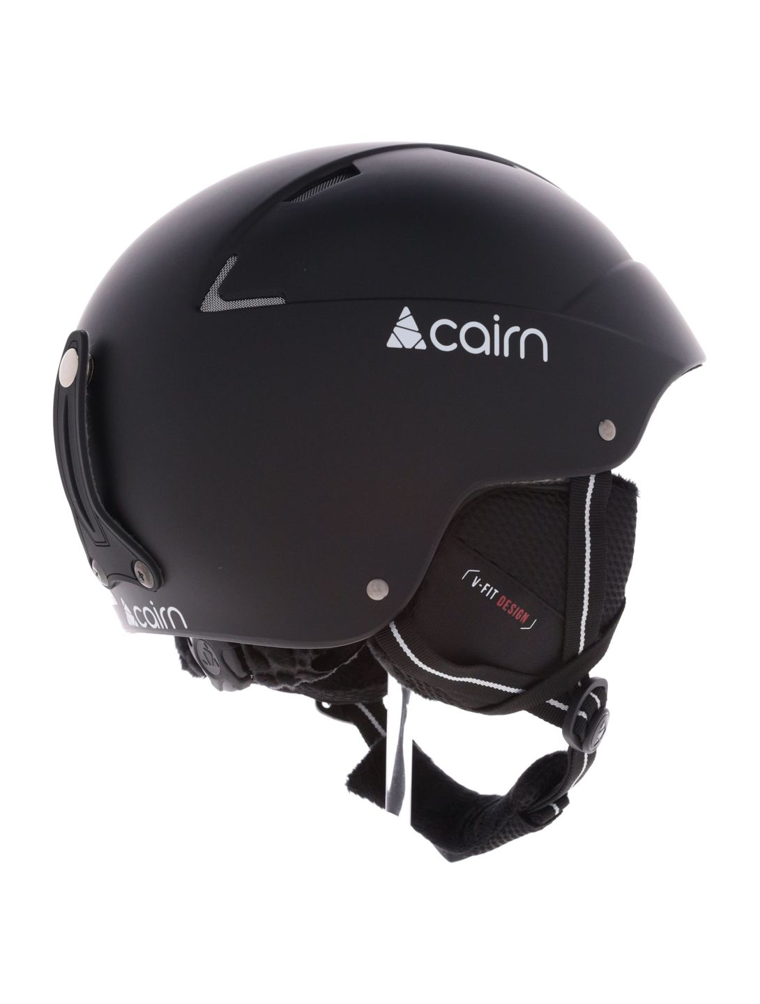 Cairn, Orbit J ski helmet kids Mat Black black 