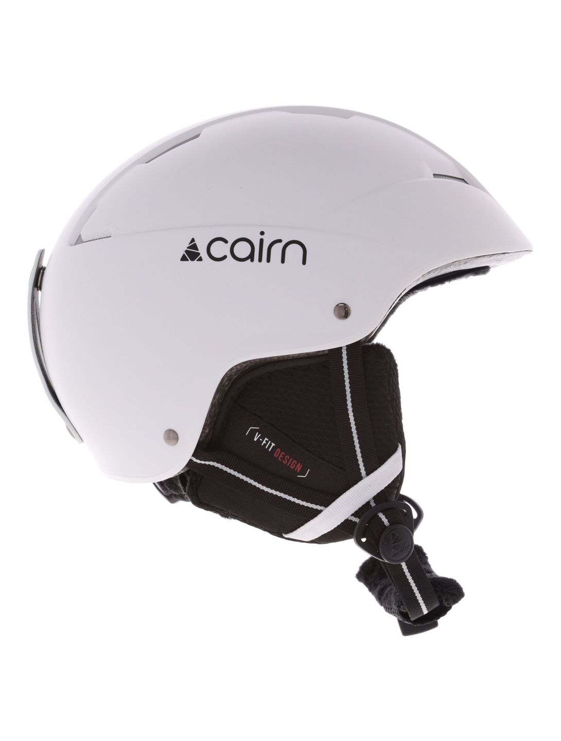 Cairn, Orbit J ski helmet kids Mat White white 