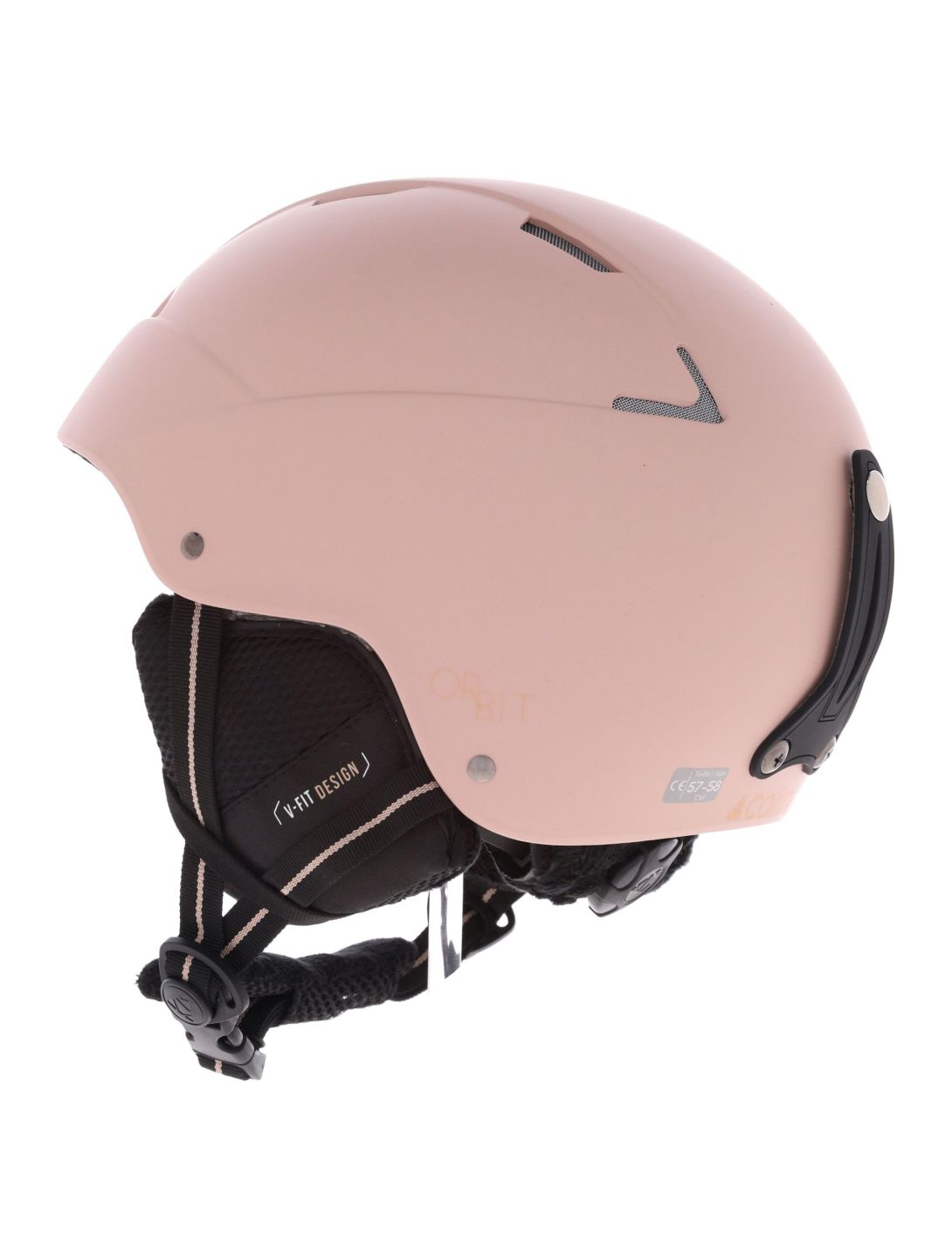 Cairn, Orbit ski helmet unisex Mat Light Pink pink 