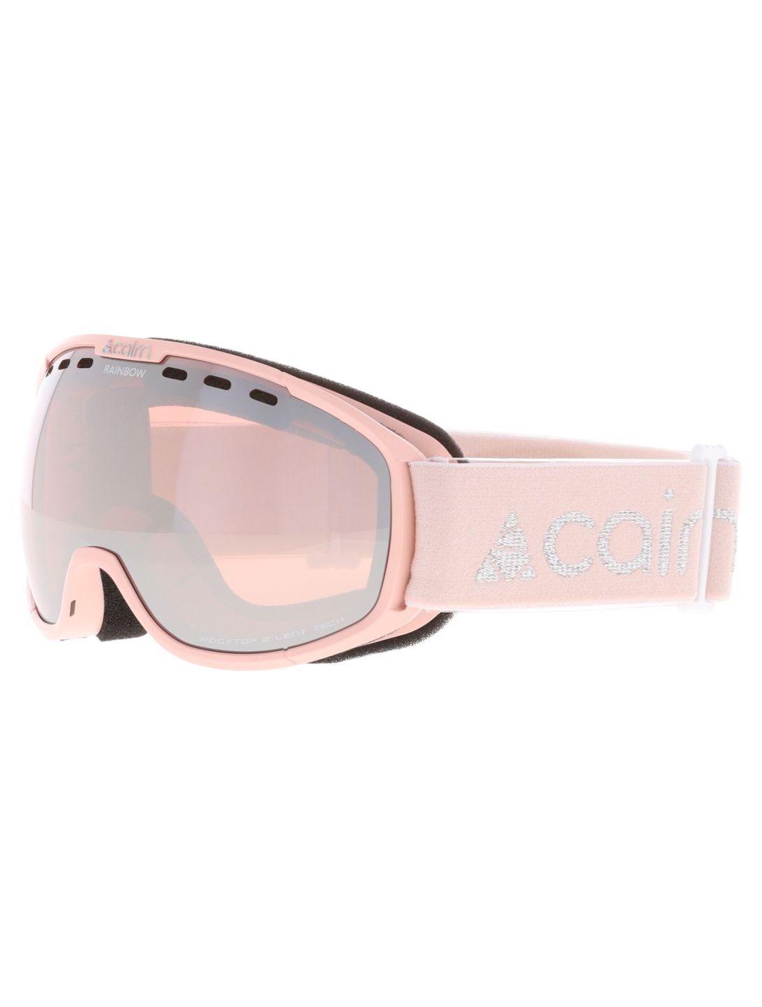 Cairn, Rainbow goggles unisex Powder Pink Silver pink, Zilver 