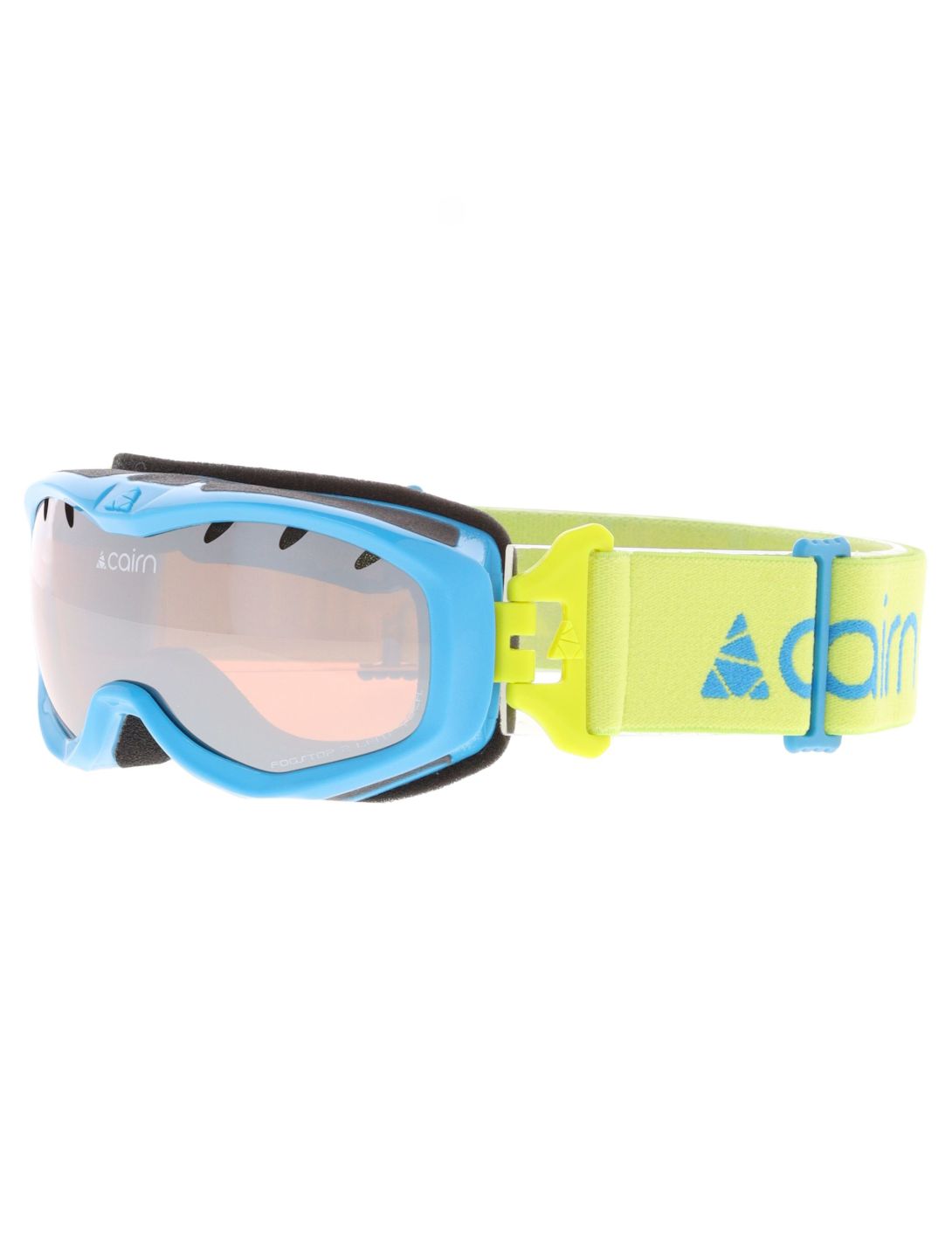 Cairn, Rush SPX3 goggles kids Shiny Azure Lemon blue, green 