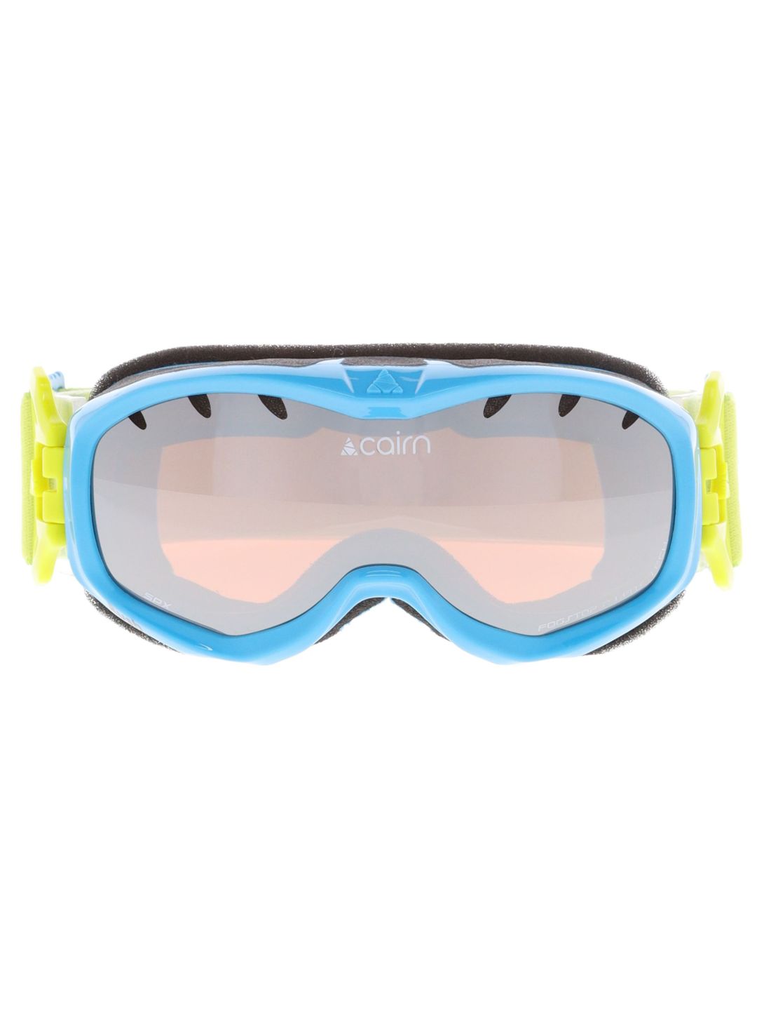 Cairn, Rush SPX3 goggles kids Shiny Azure Lemon blue, green 