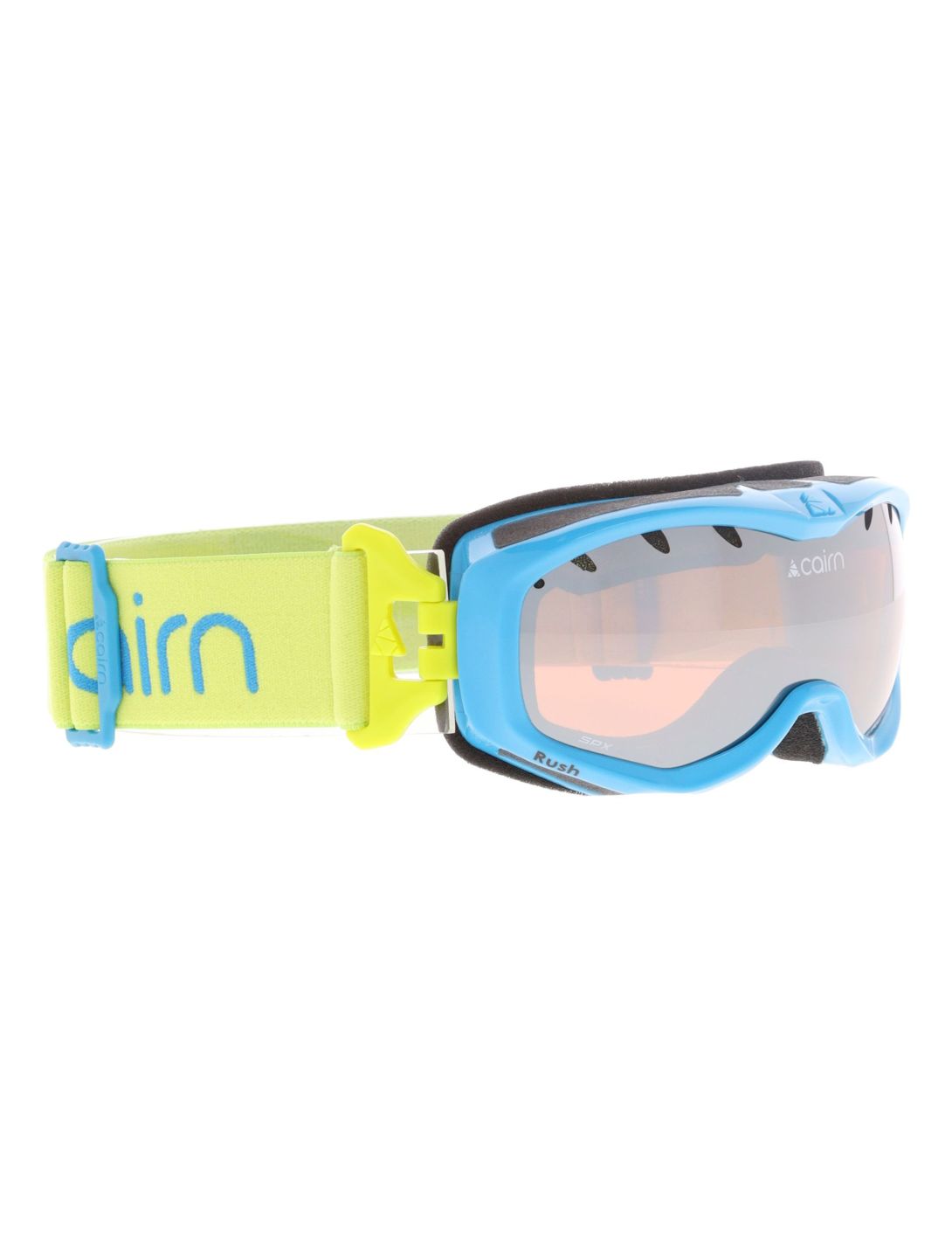 Cairn, Rush SPX3 goggles kids Shiny Azure Lemon blue, green 