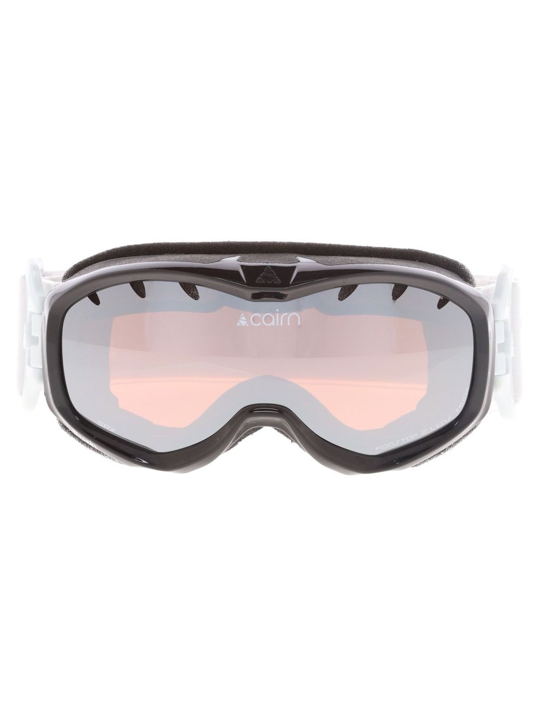 Cairn, Rush SPX3 goggles kids Shiny Black White black, white 