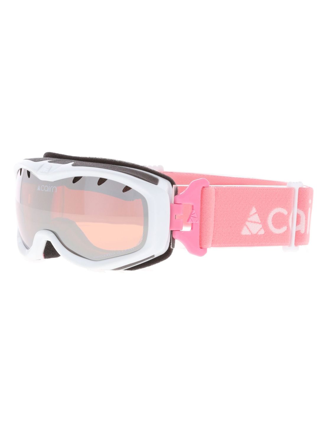 Cairn, Rush SPX3 goggles kids Shiny White Candy Pink pink, white 