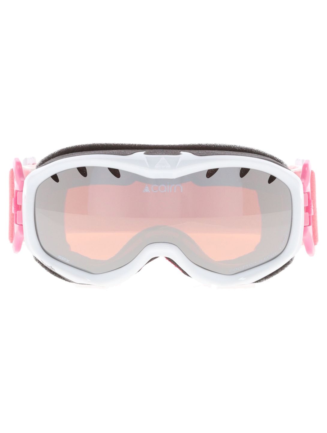 Cairn, Rush SPX3 goggles kids Shiny White Candy Pink pink, white 