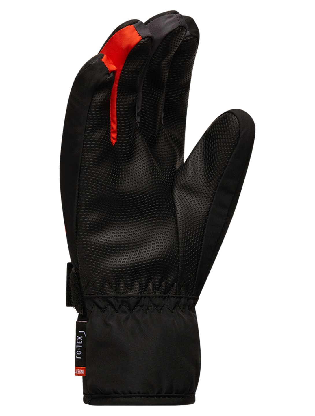 Cairn, Styl J C-Tex ski gloves kids Graphite Scarlet black, grey 