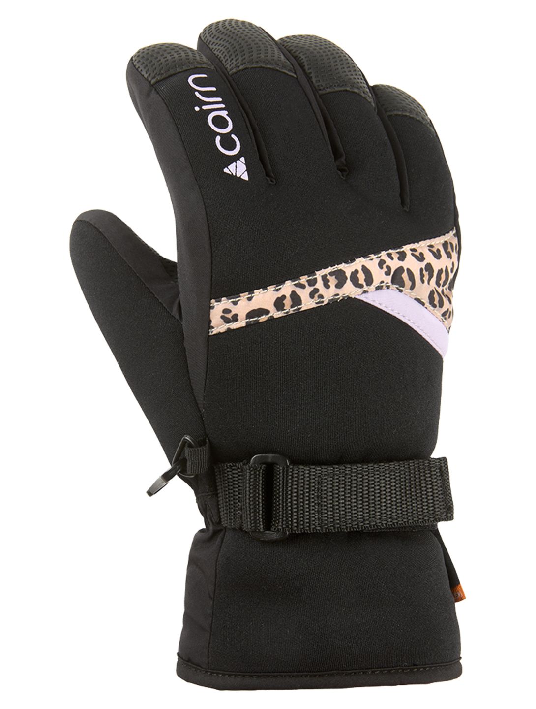 Cairn, Styl J C-Tex ski gloves kids Lilac Leopard purple 