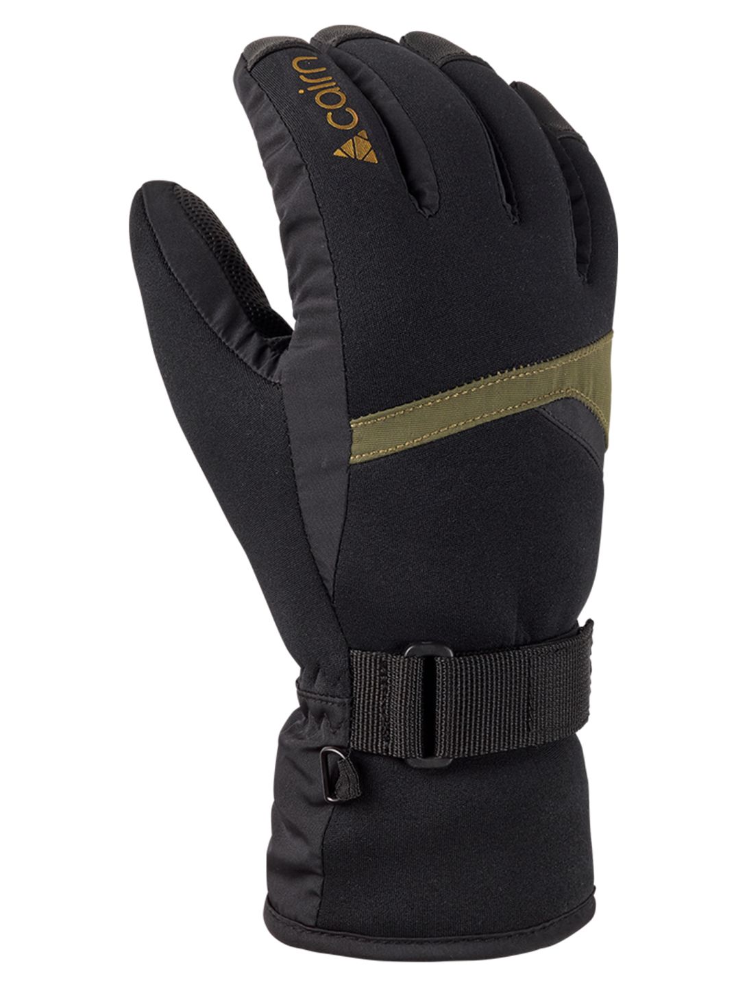 Cairn, Styl W C-Tex ski gloves women Black Forest Gold black, Goud 