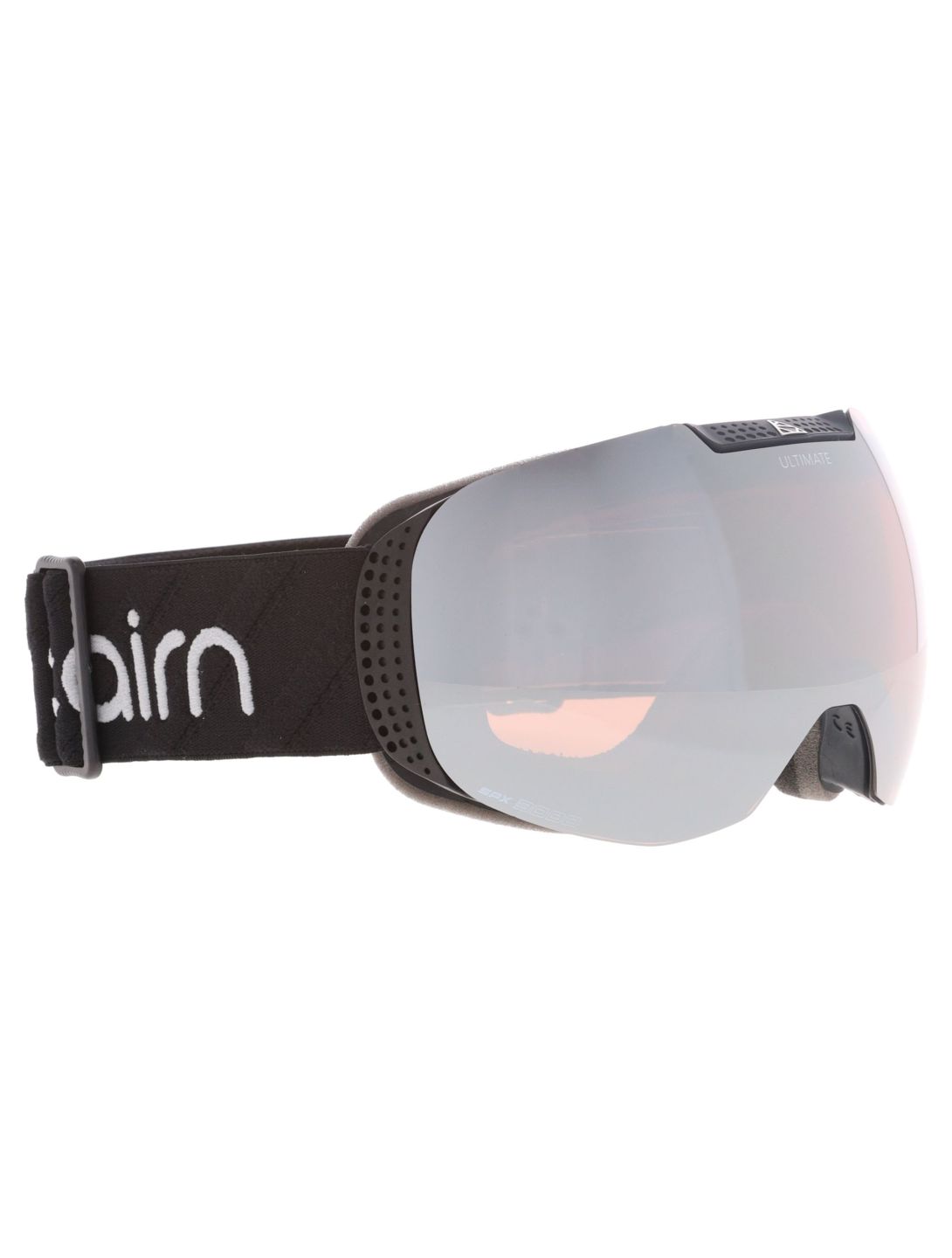 Cairn, Ultimate goggles unisex Mat Black Silver black, Zilver 