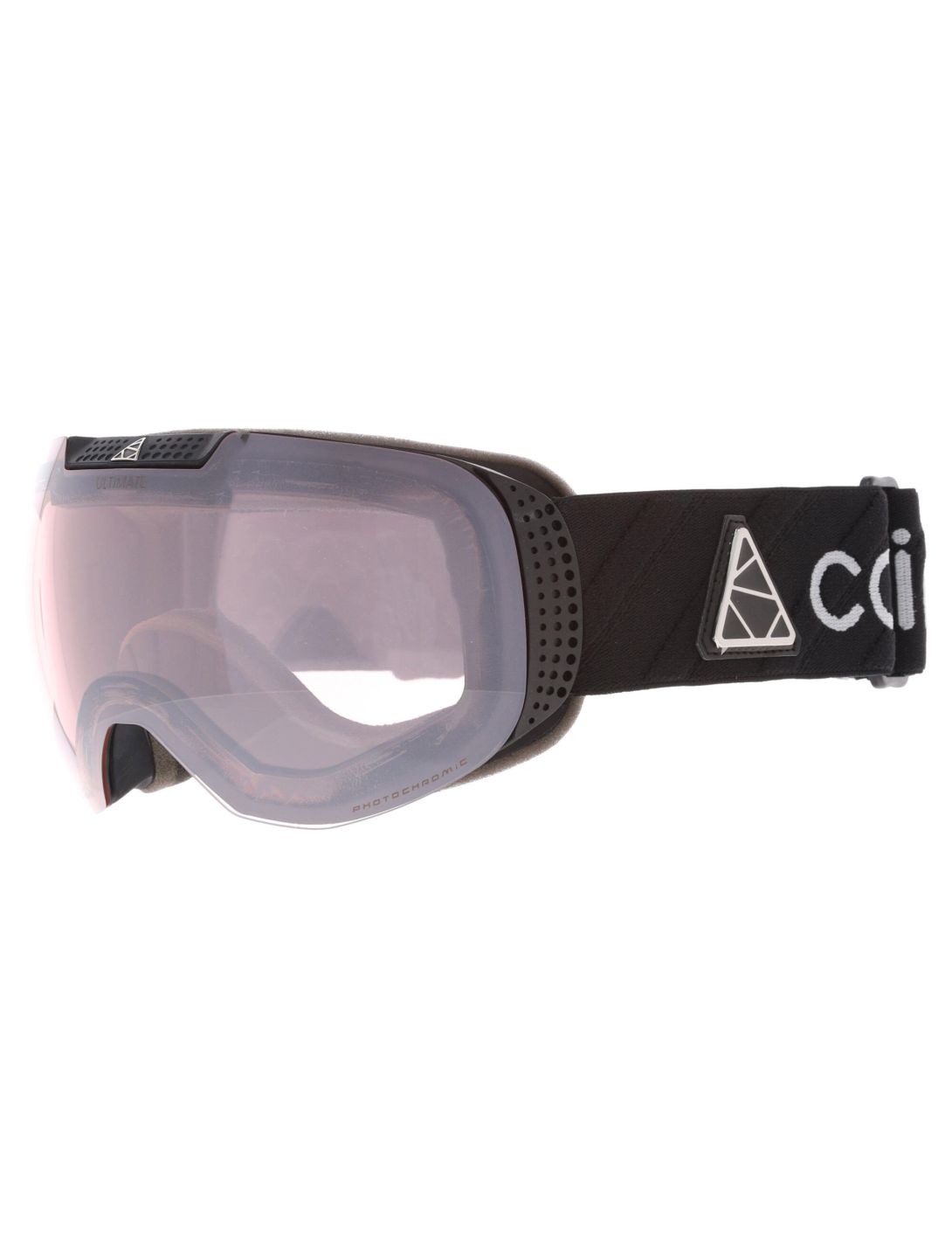 Cairn, Ultimate Evolight Nxt 1.3 goggles unisex Mat Black Silver black, Zilver 