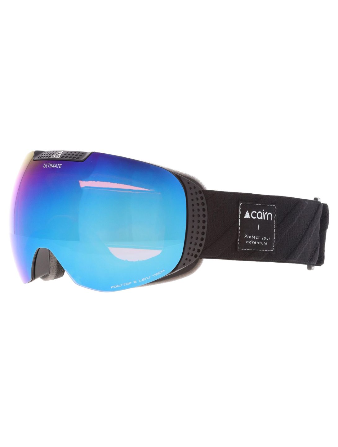 Cairn, Ultimate goggles unisex Mat Black Blue black, blue 