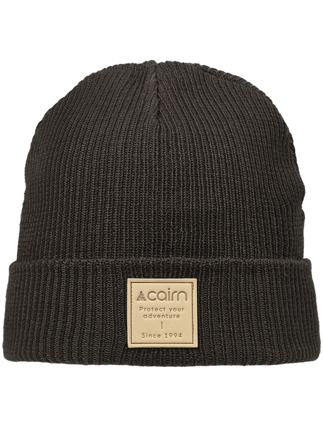 Cairn, Valentin III beanie men Black Graphite black 