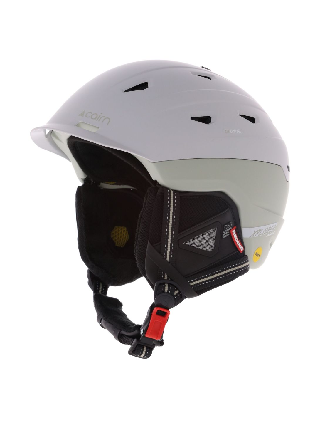 Cairn, Xplorer Rescue MIPS ski helmet unisex Mat Agate Gray green, grey 