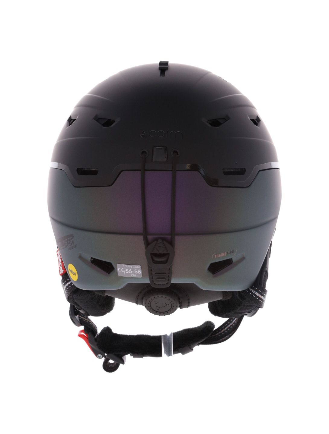 Cairn, Xplorer Rescue MIPS ski helmet unisex Mat Black Cameleon black, multicolor 