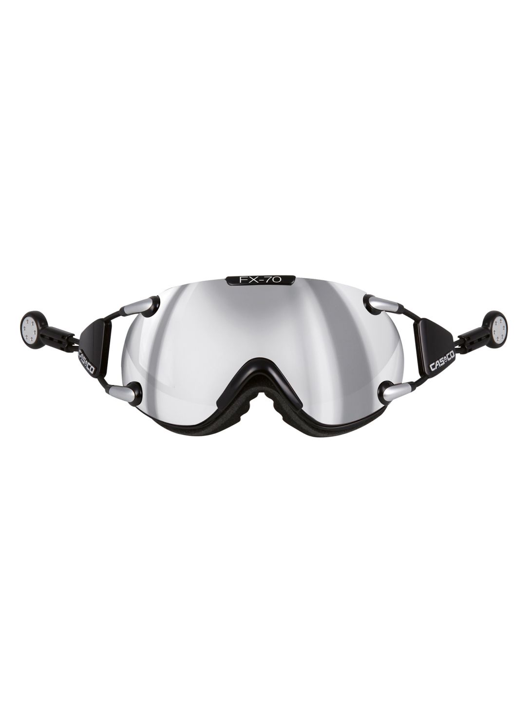 Casco, Fx-70 Carbonic visor unisex Black / Silver black 