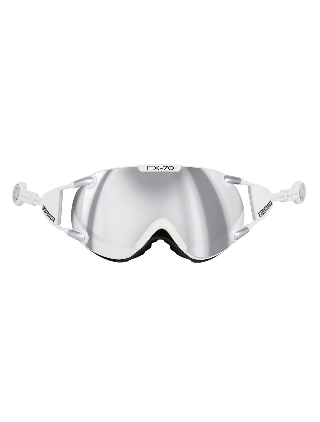 Casco, Fx-70 Carbonic visor unisex White / Silver white 