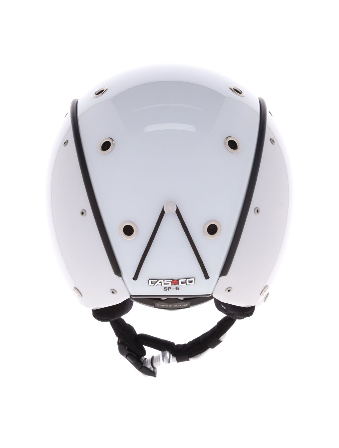 Casco, SP-6 ski helmet with visor unisex Chameleon White white 