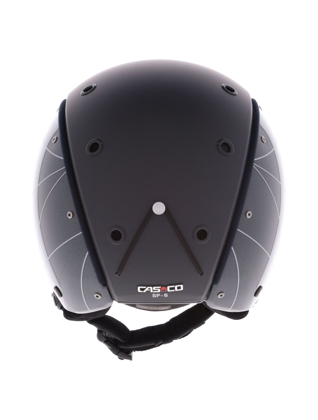 Casco, SP-6 ski helmet with visor unisex Geometric black 