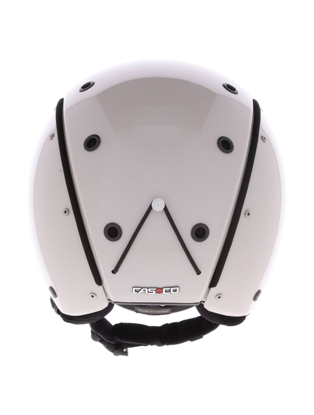 Casco, SP-6 ski helmet with visor unisex Ivory White white 