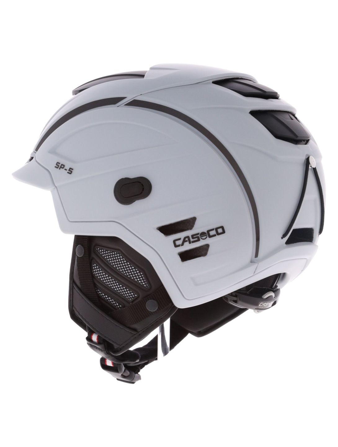 Casco, SP-6 ski helmet with visor unisex Polar White white 