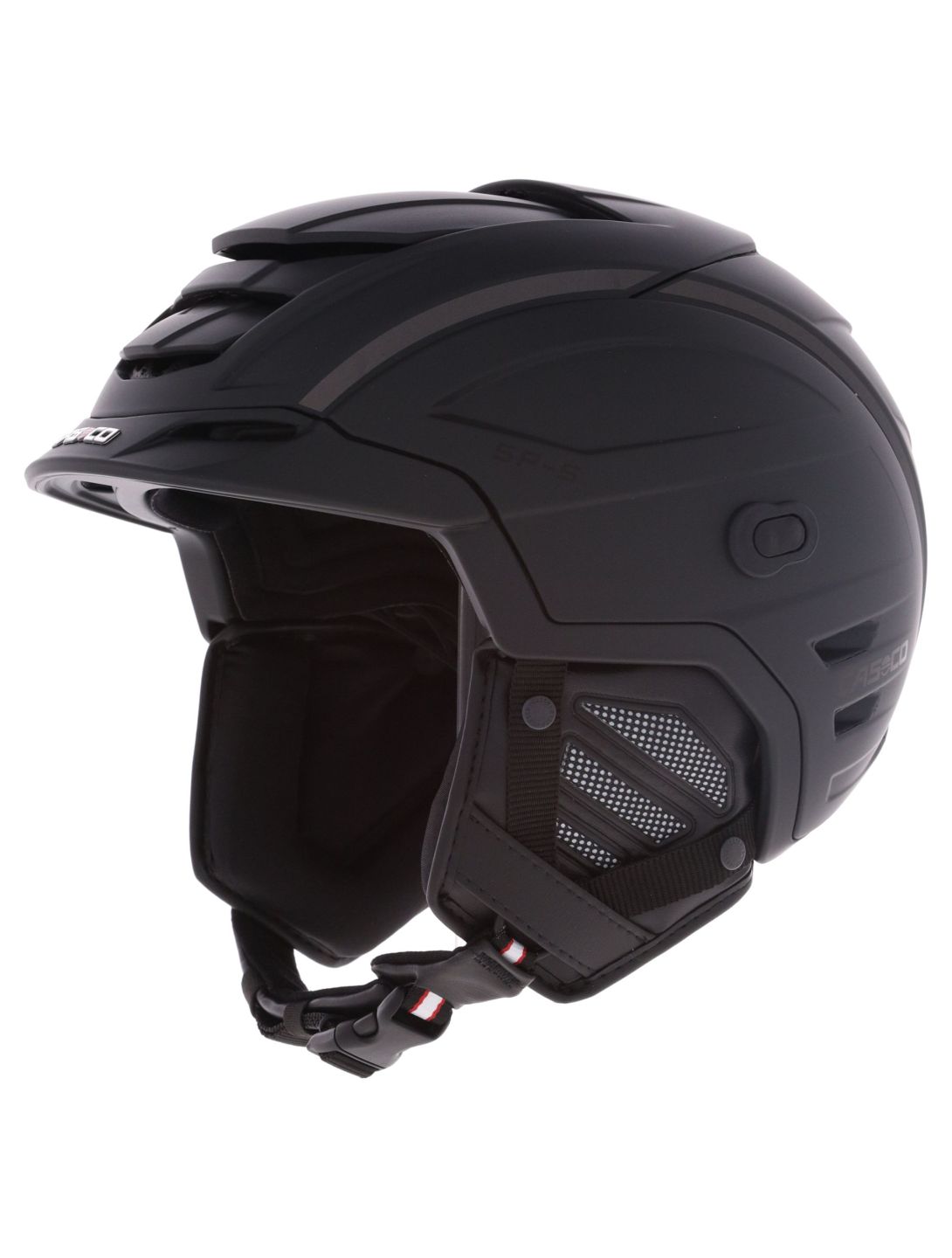 Casco, SP-5 ski helmet with visor unisex Raven Black black 