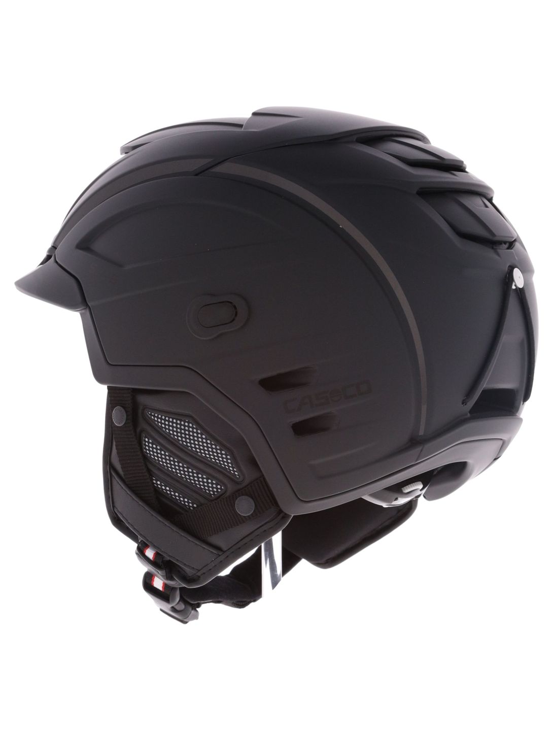 Casco, SP-5 ski helmet with visor unisex Raven Black black 