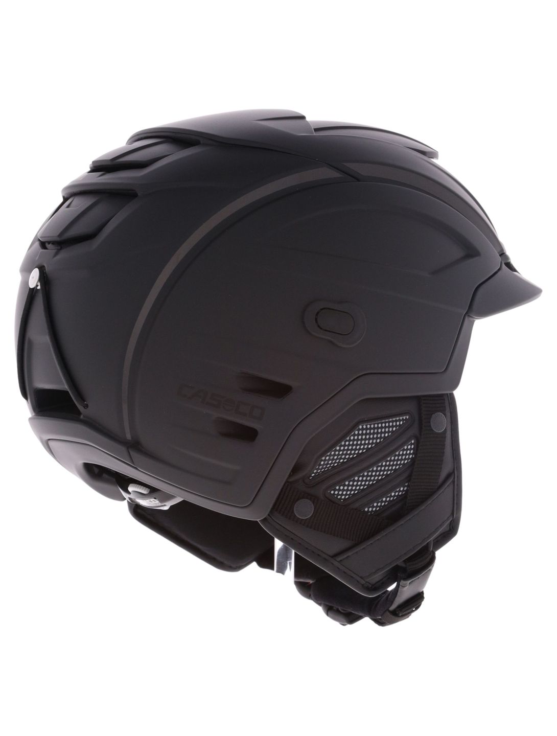 Casco, SP-5 ski helmet with visor unisex Raven Black black 