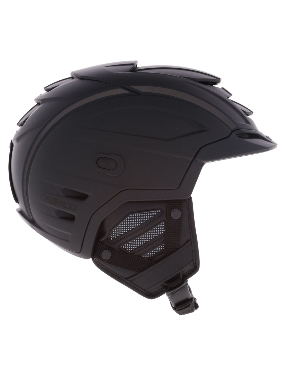 Casco, SP-5 ski helmet with visor unisex Raven Black black 