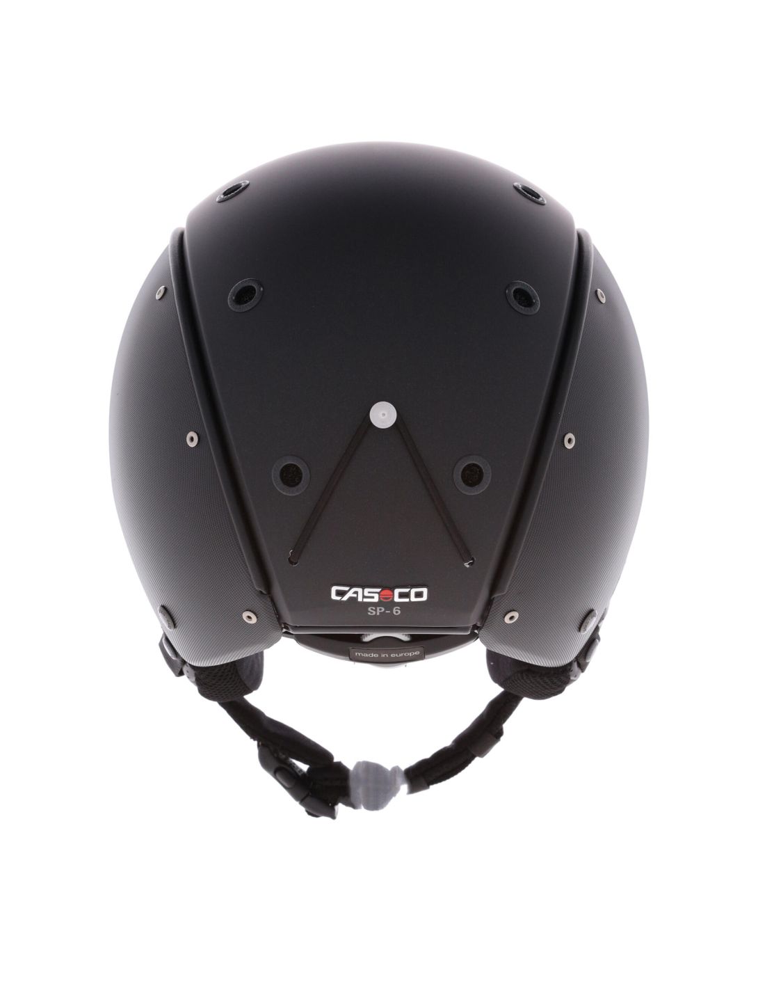 Casco, SP-6 ski helmet with visor unisex Black Structure black 