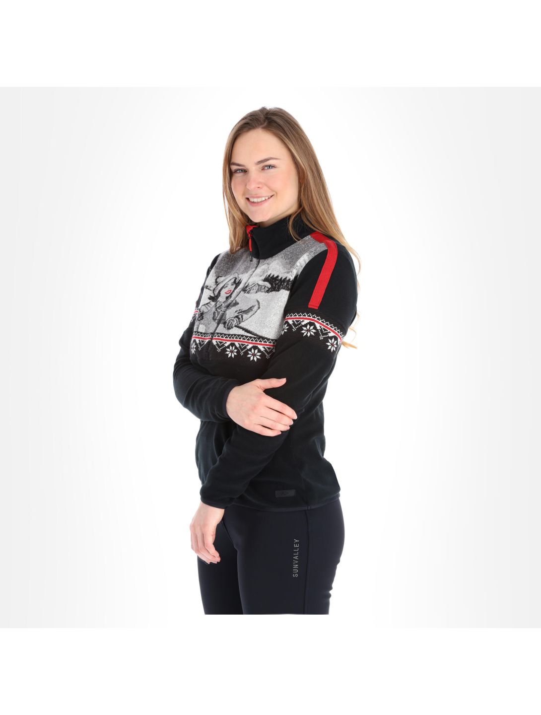 CMP, 30J1256 sweater women black