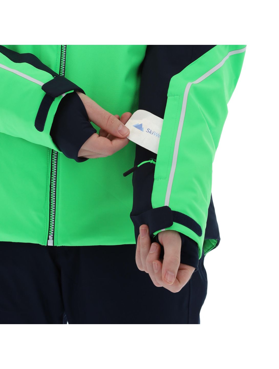 CMP, 30W0267 ski jacket men fluo green