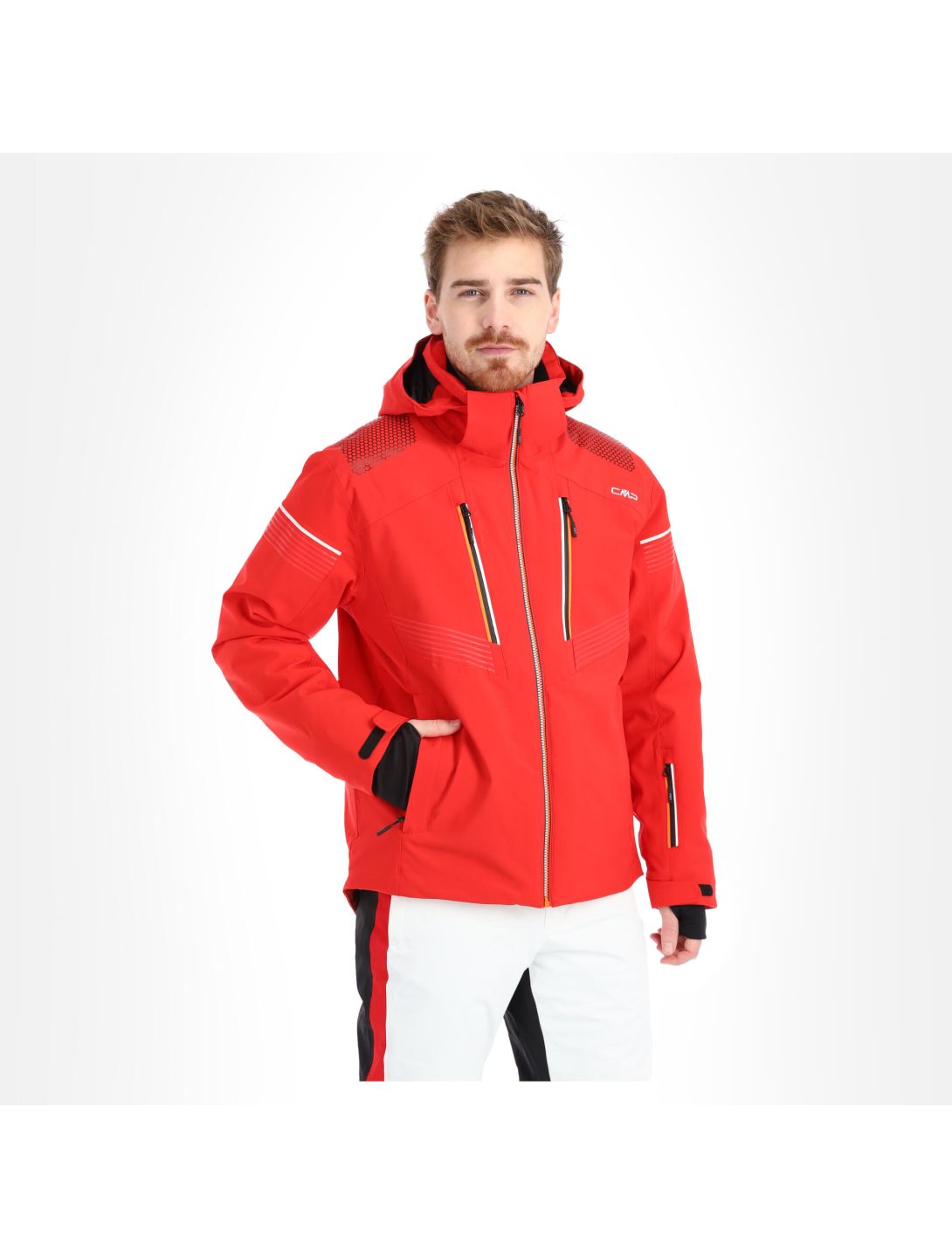 CMP, 30W0277 ski jacket men ferrari red