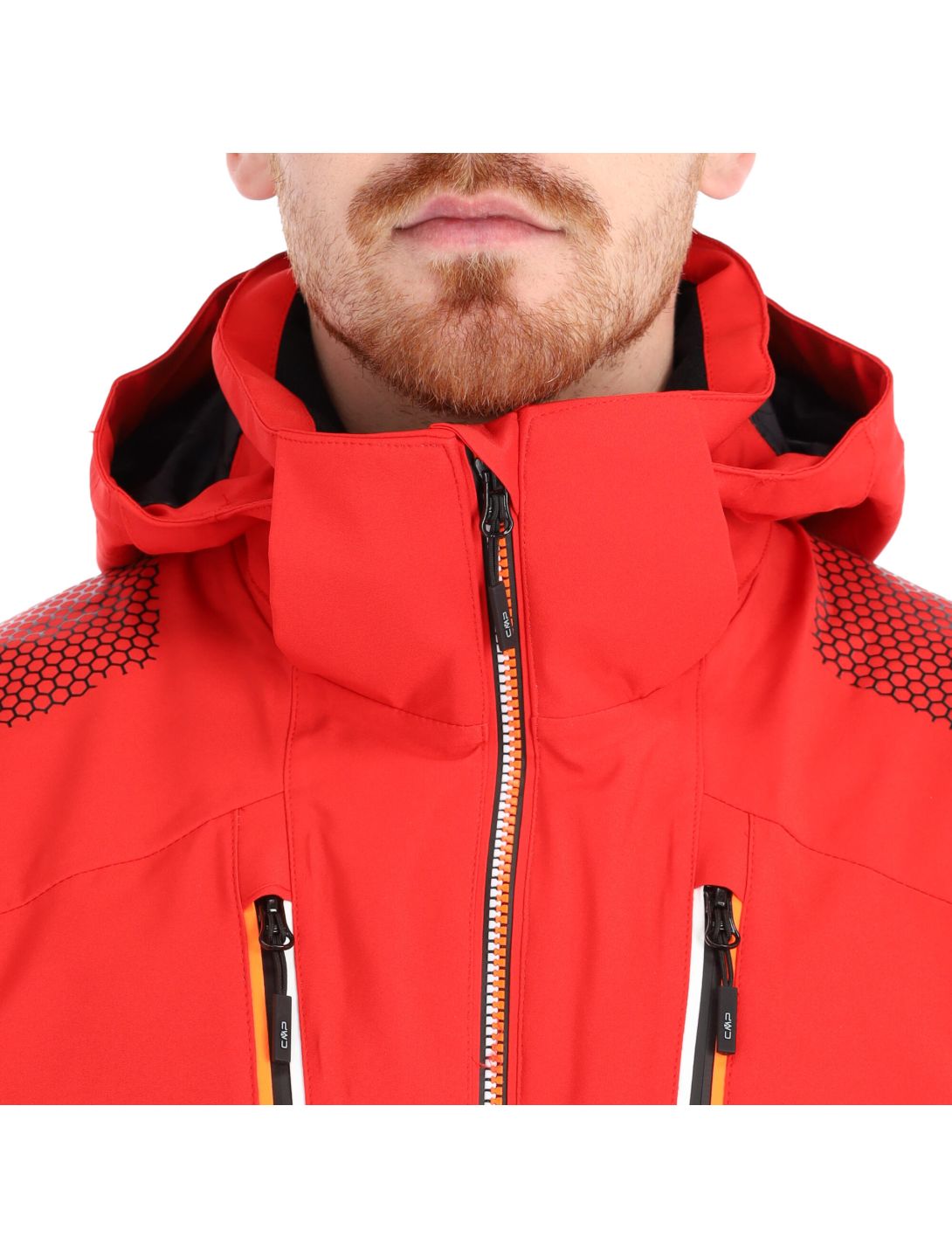 CMP, 30W0277 ski jacket men ferrari red