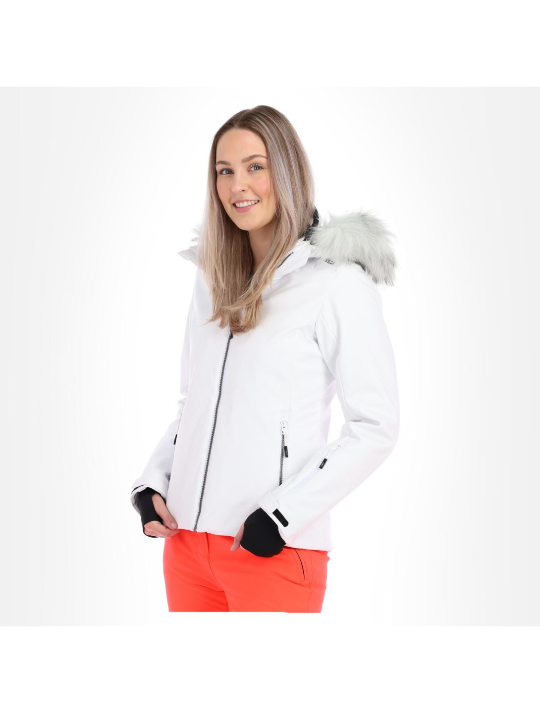 CMP, 30W0586F ski jacket women white