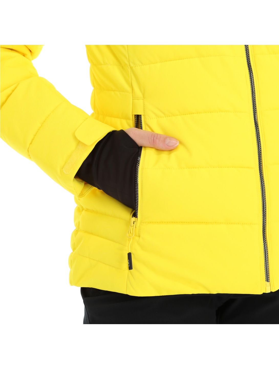 CMP, 30W0686 ski jacket women yellow