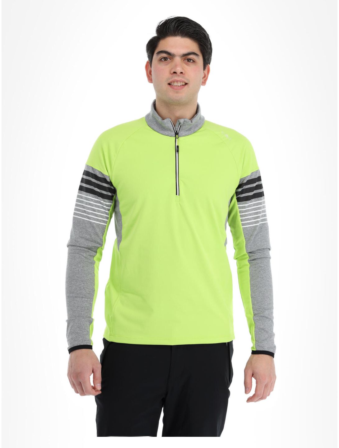 CMP, 31L0457 pullover men acid green 