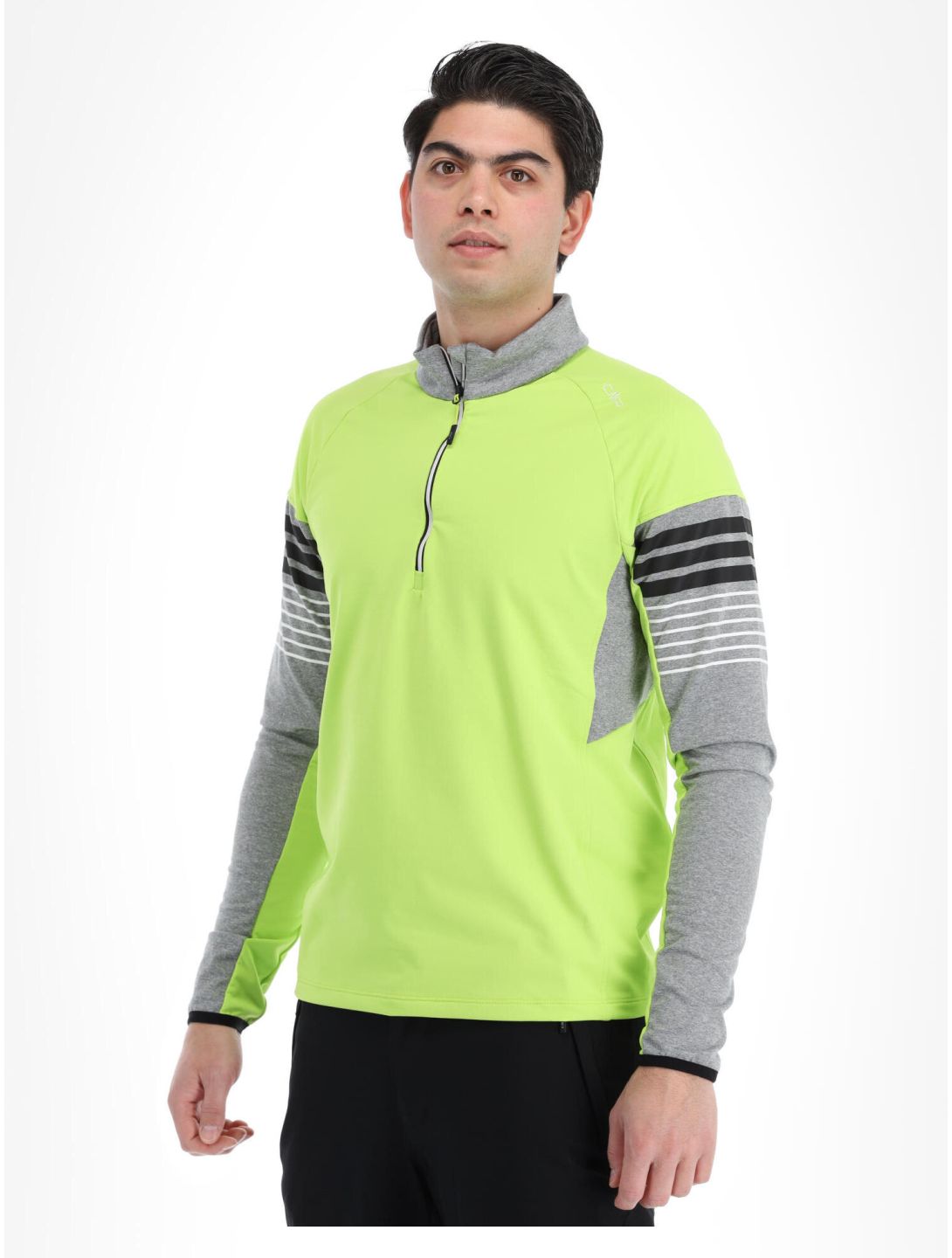 CMP, 31L0457 pullover men acid green 