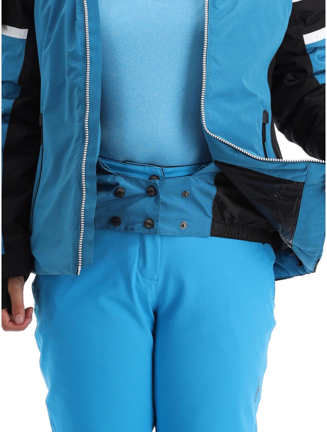 CMP, 31W0056 ski jacket women turquioise blue 