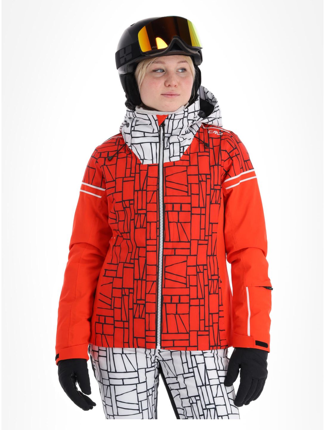 CMP, 31W0076 ski jacket women grenadine red 