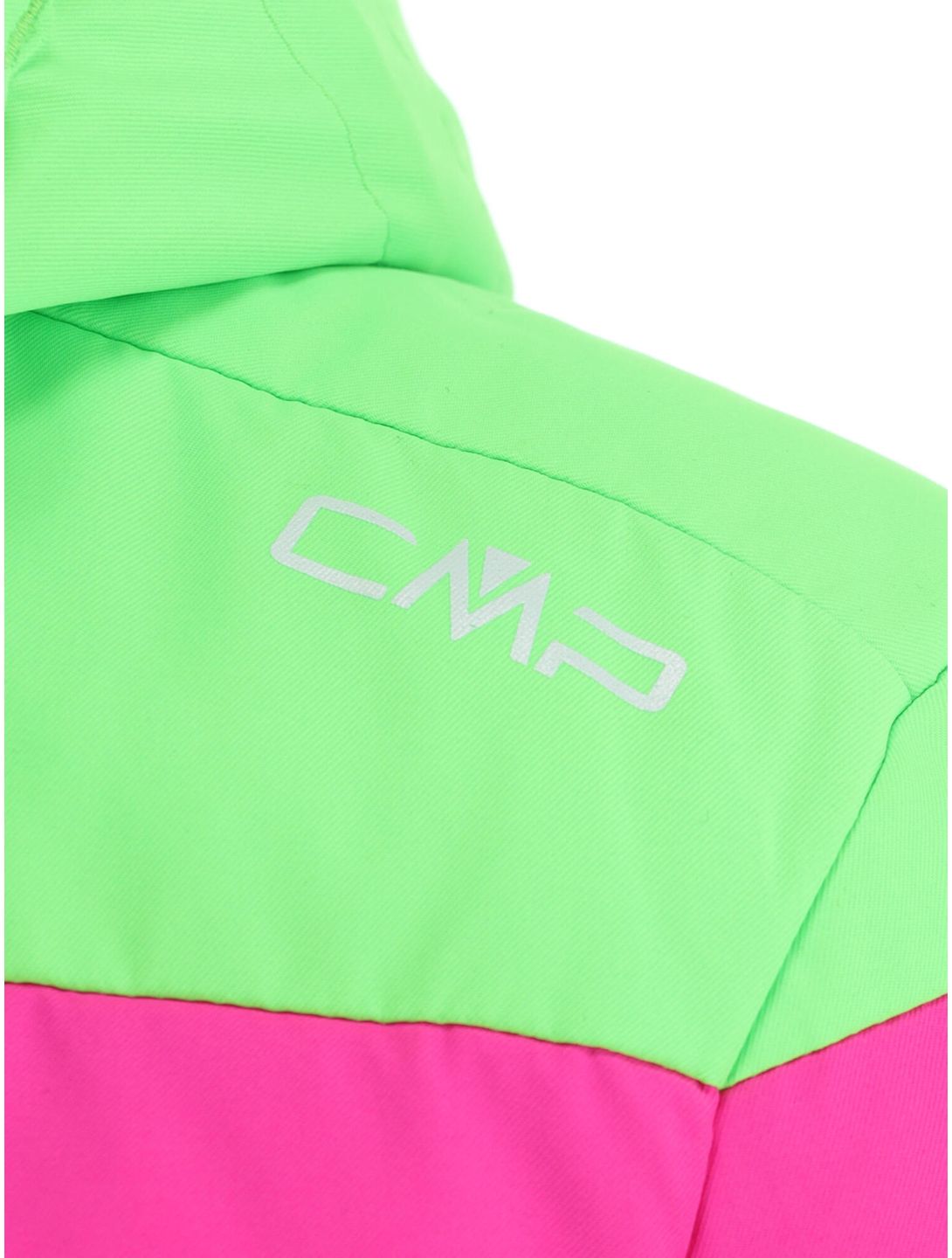 CMP, 31W0246 ski jacket women apple fluo green 