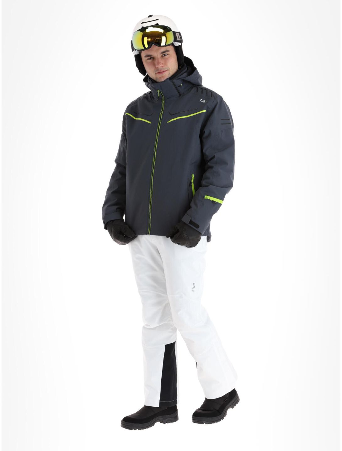 CMP, 31W0307 ski jacket men titanio grey 